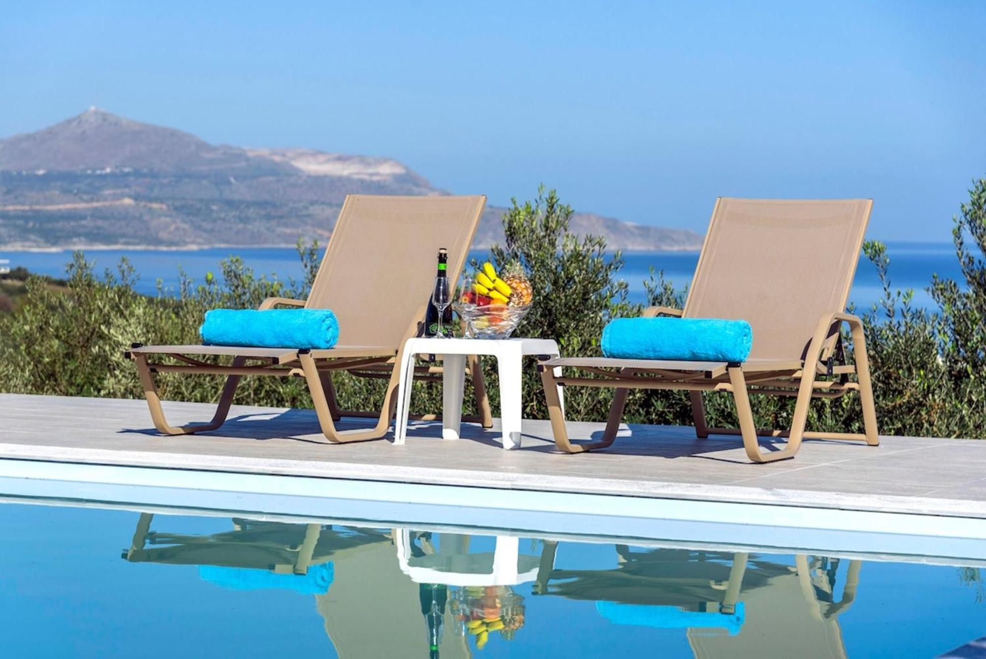 Villa Konstantinos Hilltop Vineyard Escape Almirída Ngoại thất bức ảnh