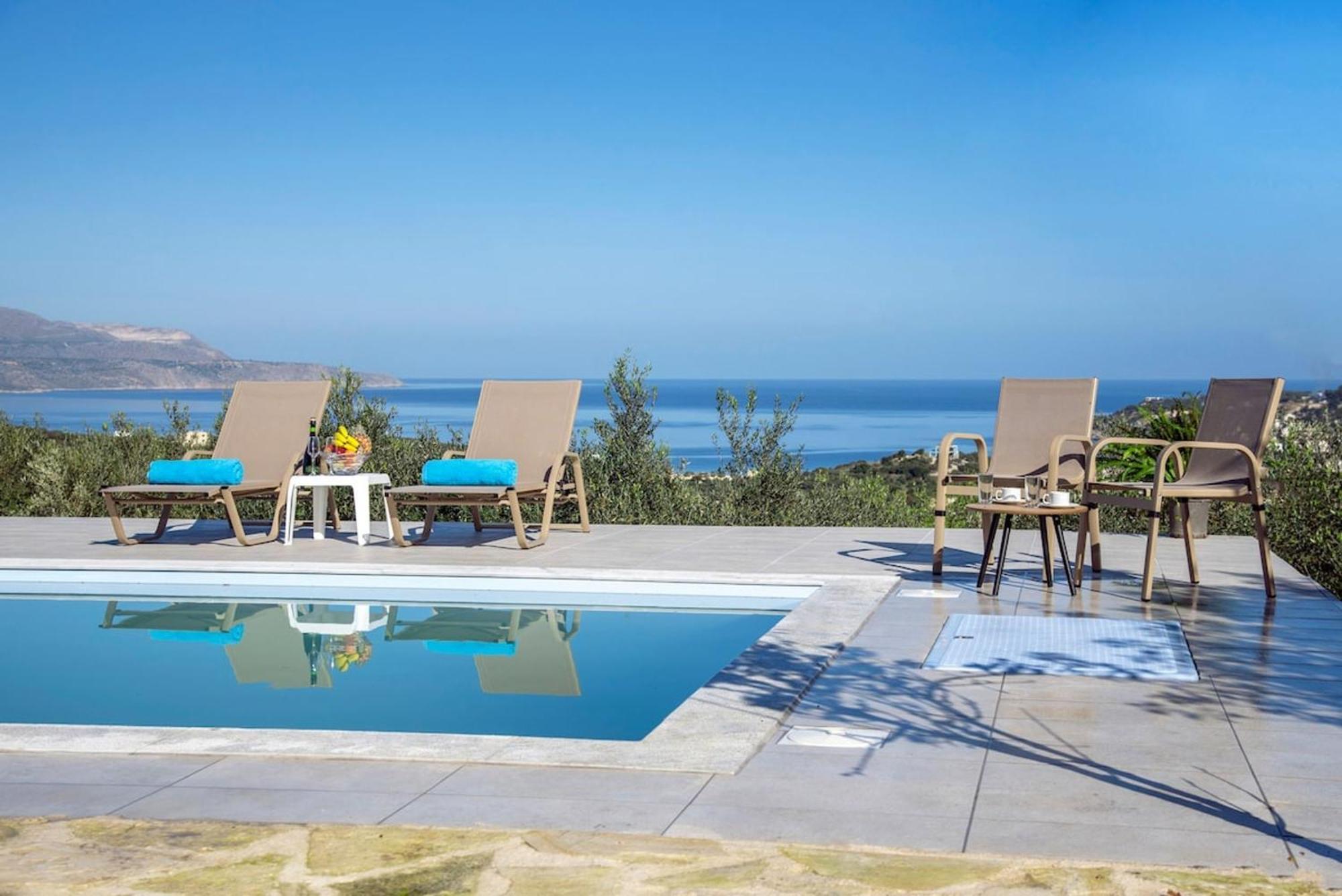 Villa Konstantinos Hilltop Vineyard Escape Almirída Ngoại thất bức ảnh