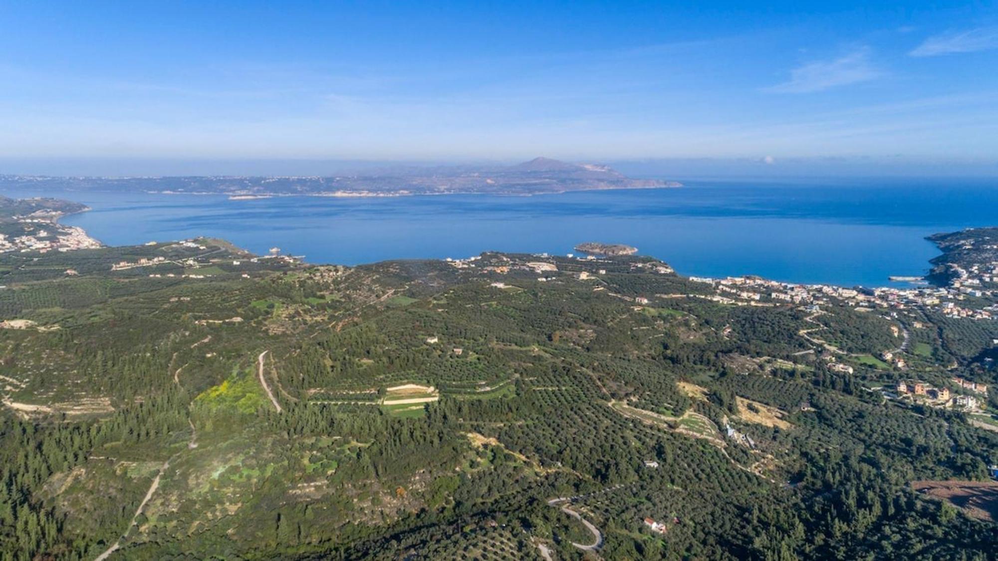 Villa Konstantinos Hilltop Vineyard Escape Almirída Ngoại thất bức ảnh