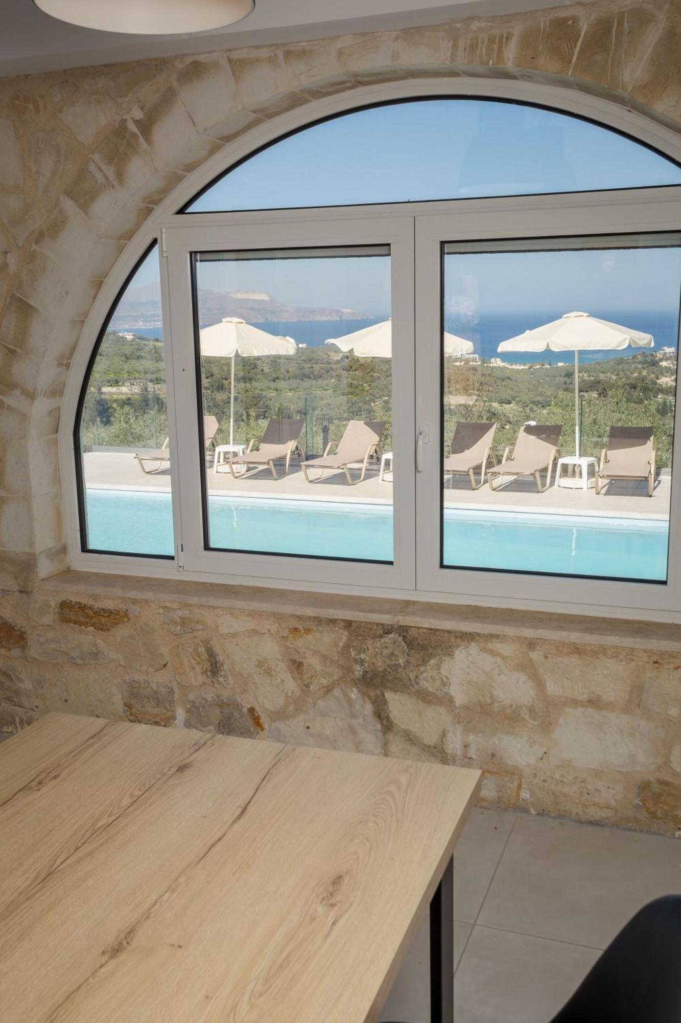 Villa Konstantinos Hilltop Vineyard Escape Almirída Ngoại thất bức ảnh