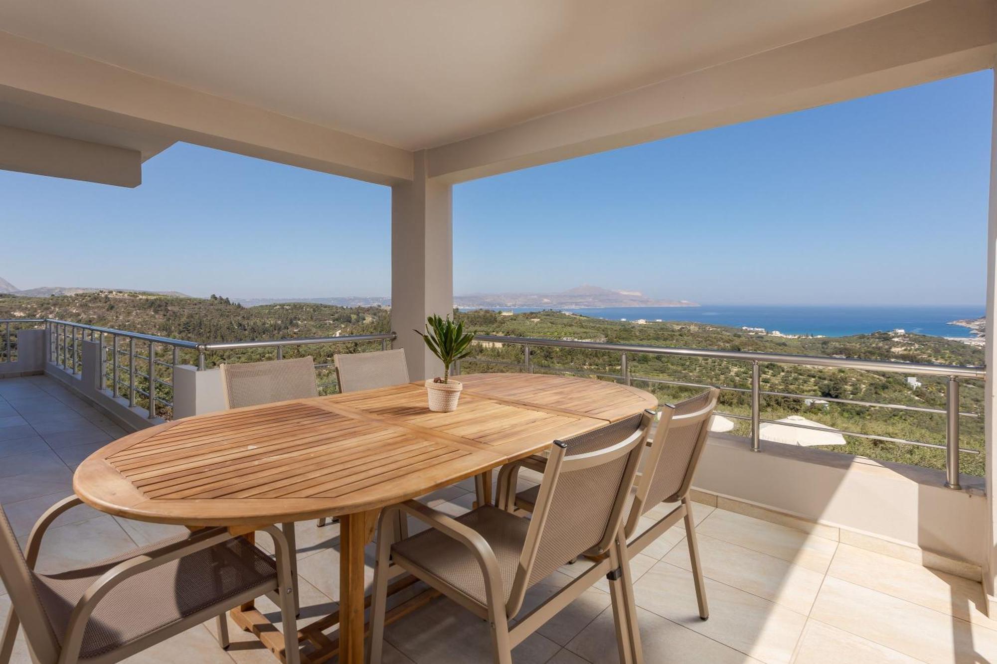 Villa Konstantinos Hilltop Vineyard Escape Almirída Ngoại thất bức ảnh