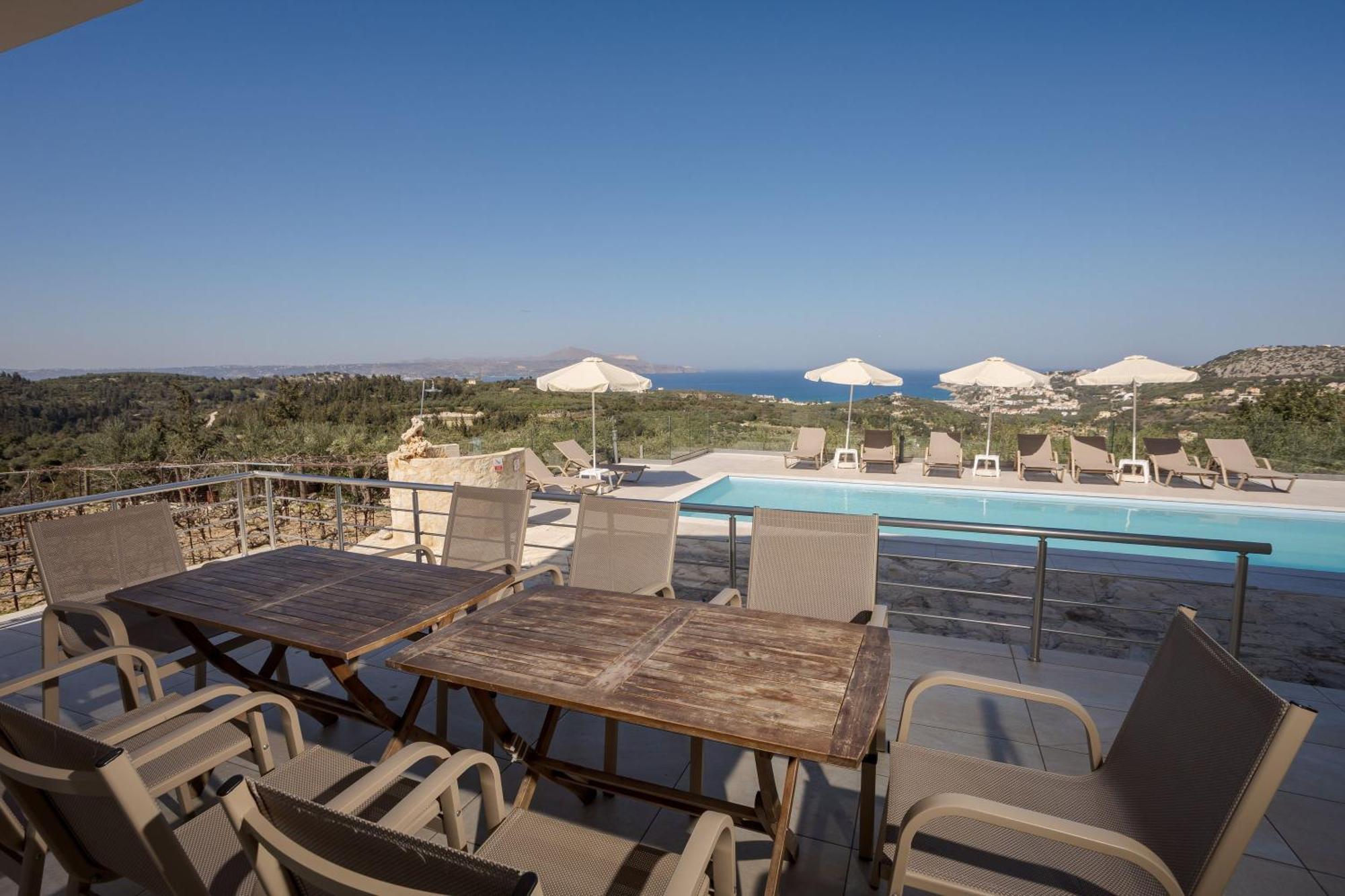 Villa Konstantinos Hilltop Vineyard Escape Almirída Ngoại thất bức ảnh